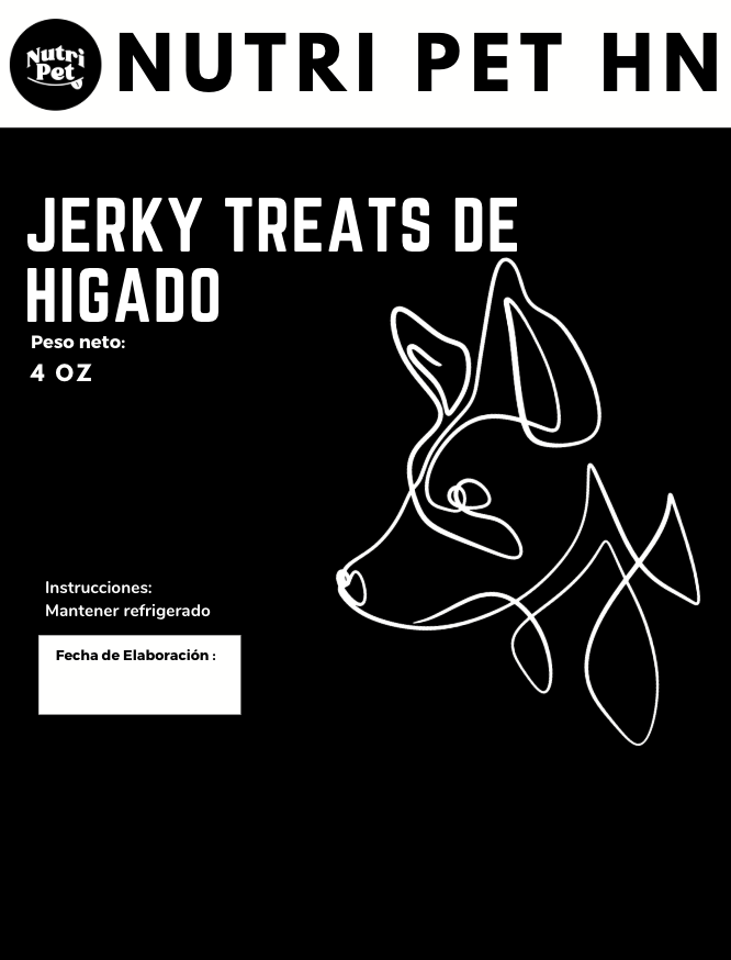 Treats de hígado deshidratado