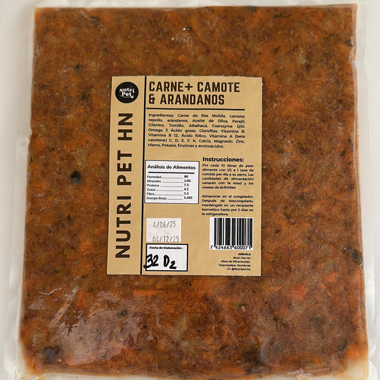 Camote + Carne & Aranandanos (32 oz)